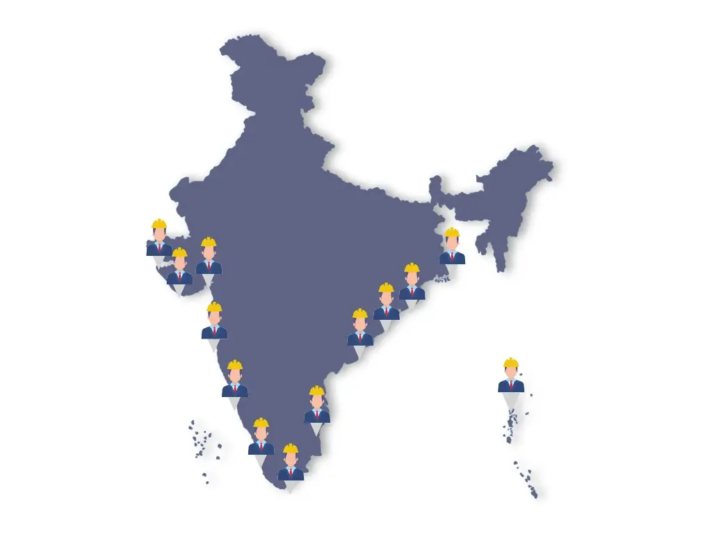 Ports on Indian Map